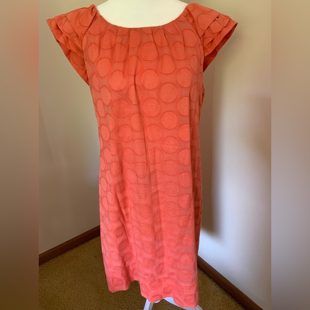 Orange Midi Dress by Rabbit Rabbit Rabbit Size 14 - Picture 2 of 10